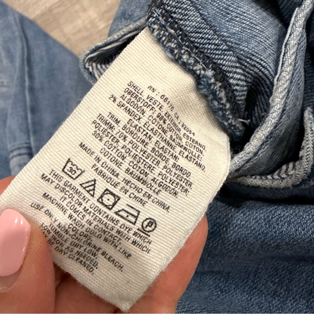 Anthropologie Pilcro and the Letterpress Jumpsuit Wide Leg Denim Jumpsuit - Picture 12 of 13